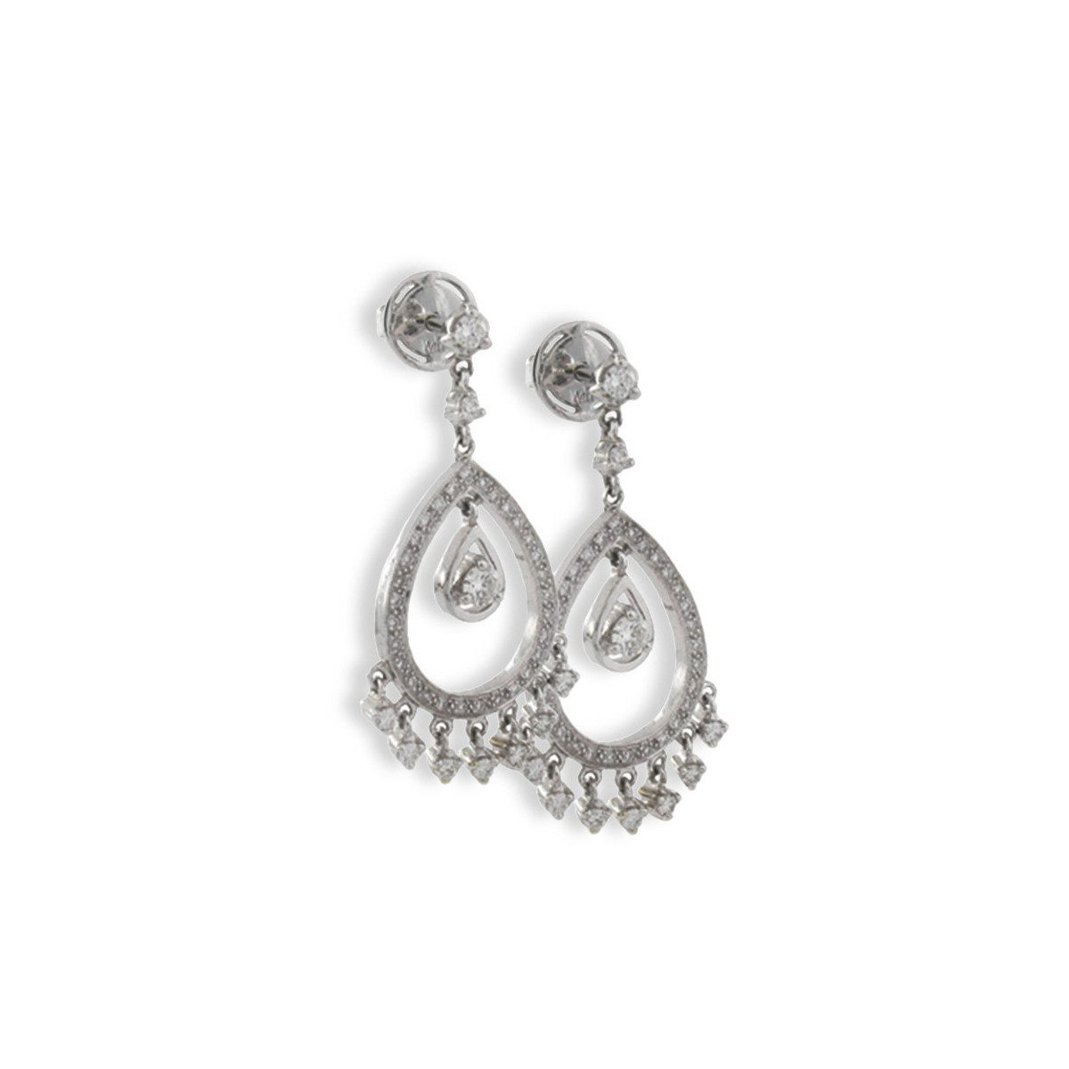 PENDIENTES ORO DIAMANTES