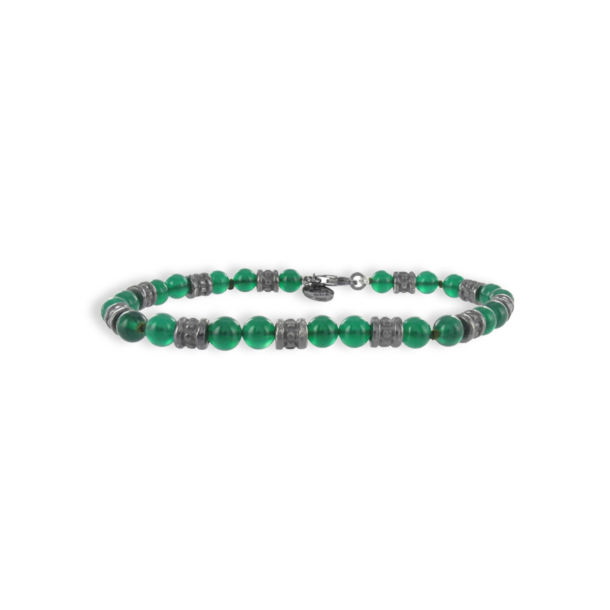 PULSERA PLATA Y AGATA
