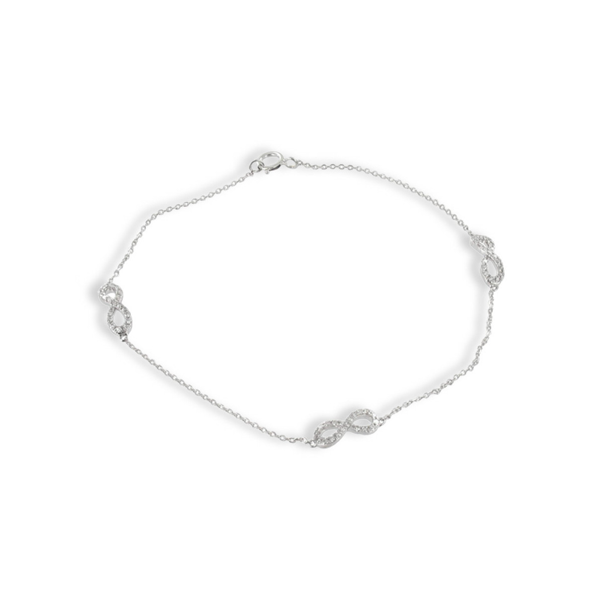 GOLD BRACELET WITH DIAMONDS