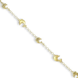 DOLPHINS GOLD BRACELET