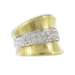 ANELL DE DISSENY AMB DIAMANTS 0,25 KTES