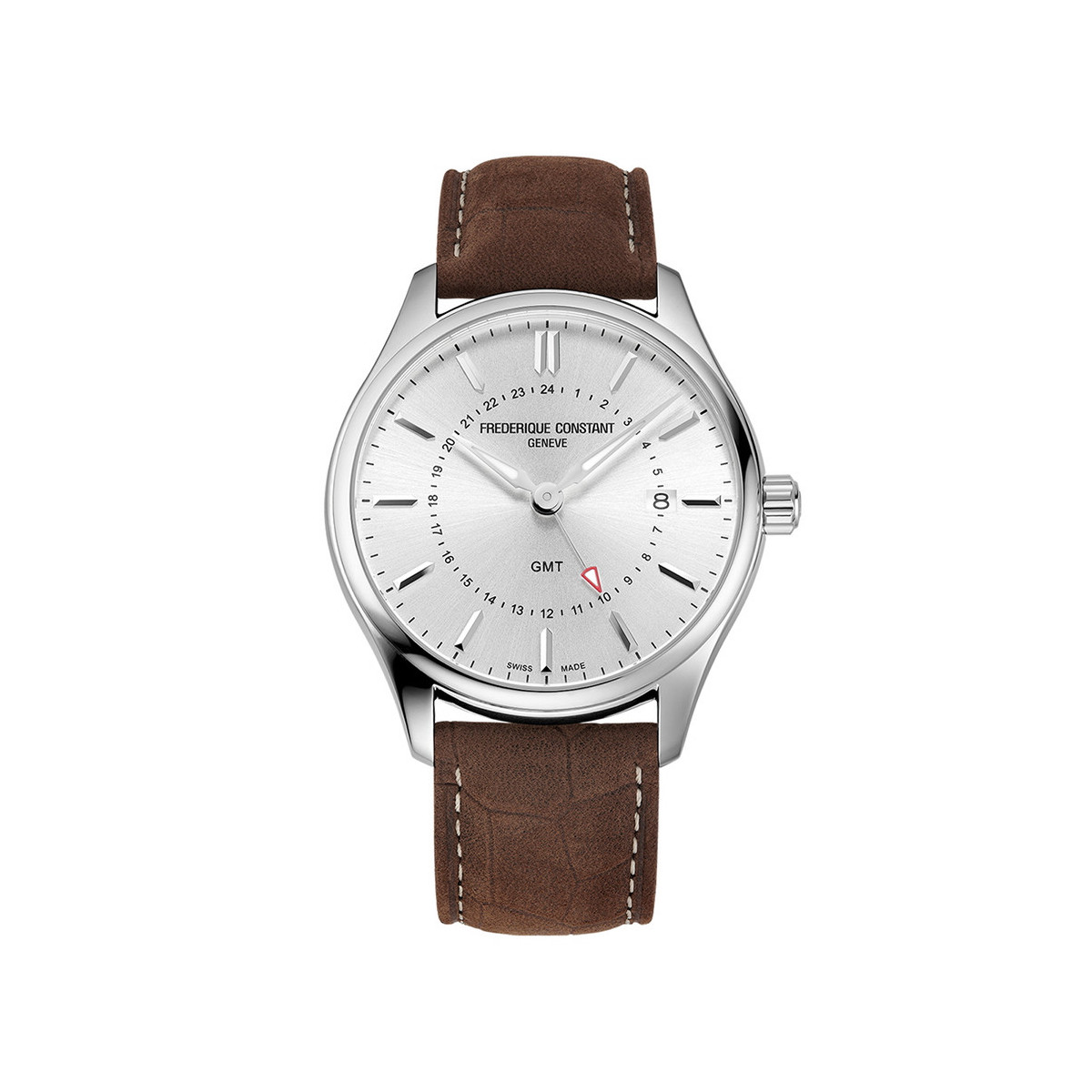 FREDERIQUE CONSTANT CLASSIC WITH GMT