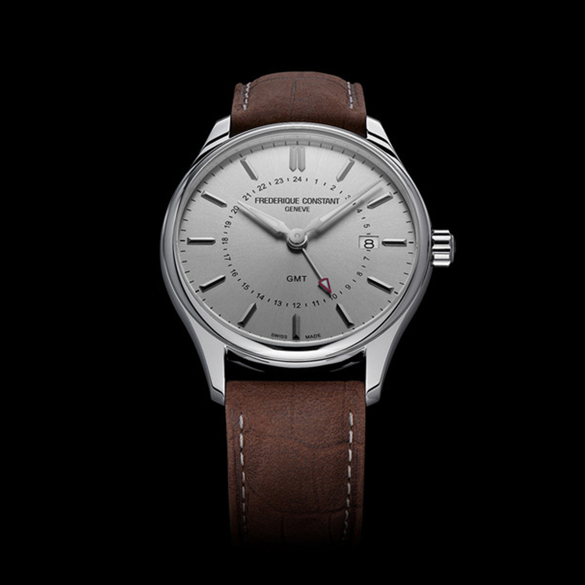 FREDERIQUE CONSTANT CLASSIC WITH GMT