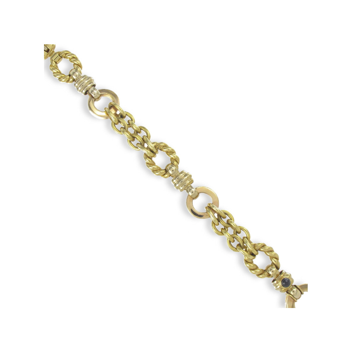 PULSERA ORO ZAFIRO