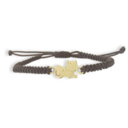 MACRAME BRAZALET GOLD