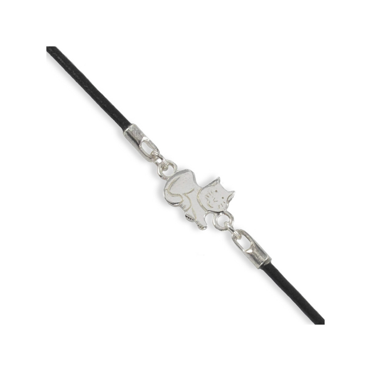 PULSERA CUERO Y PLATA