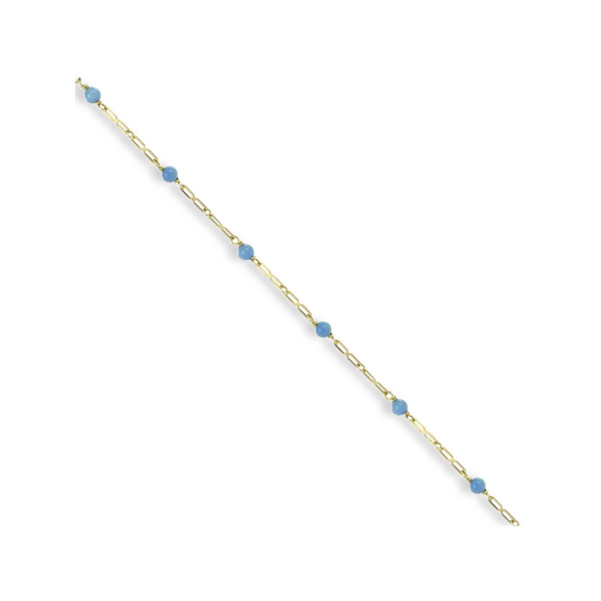 BRACELET GOLD AND TURQUOISE