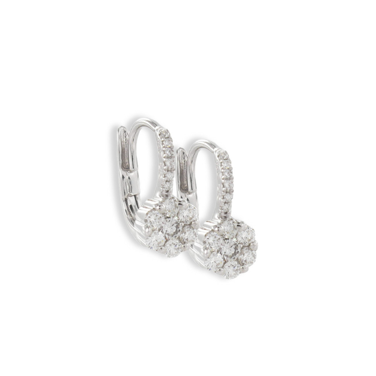 PENDIENTES CON 26 DIAMANTES