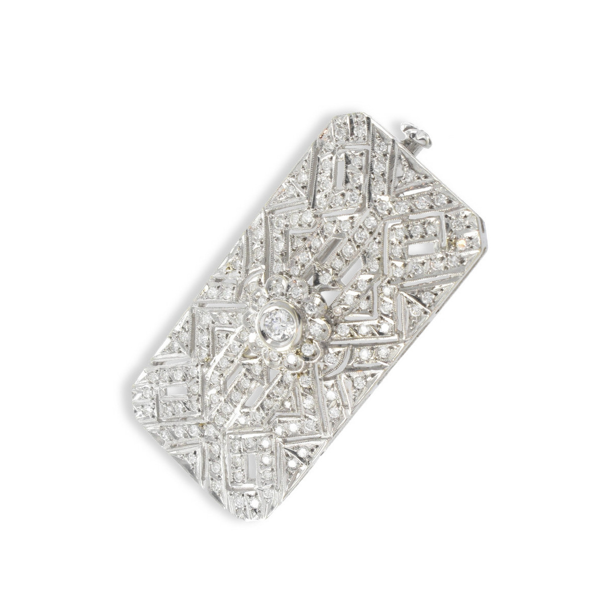 BROCHE ORO DIAMANTES