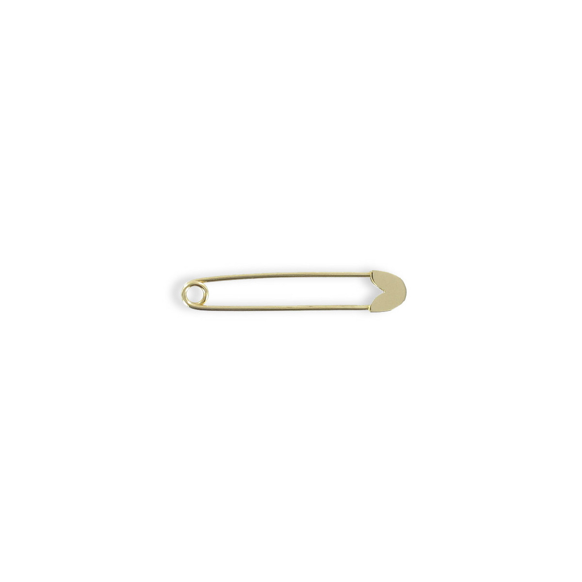 3 CM GOLD SAFETY PIN.