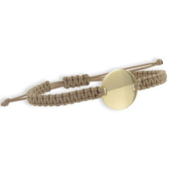 GOLD MACRAME BRACELET