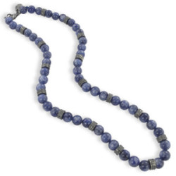 KYANITE AND SILVER NECKLACE