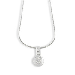 WHITE GOLD DIAMOND NECKLACE