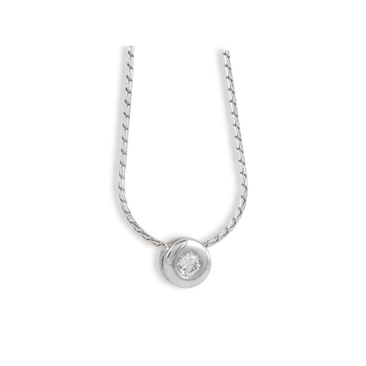 WHITE GOLD DIAMOND NECKLACE