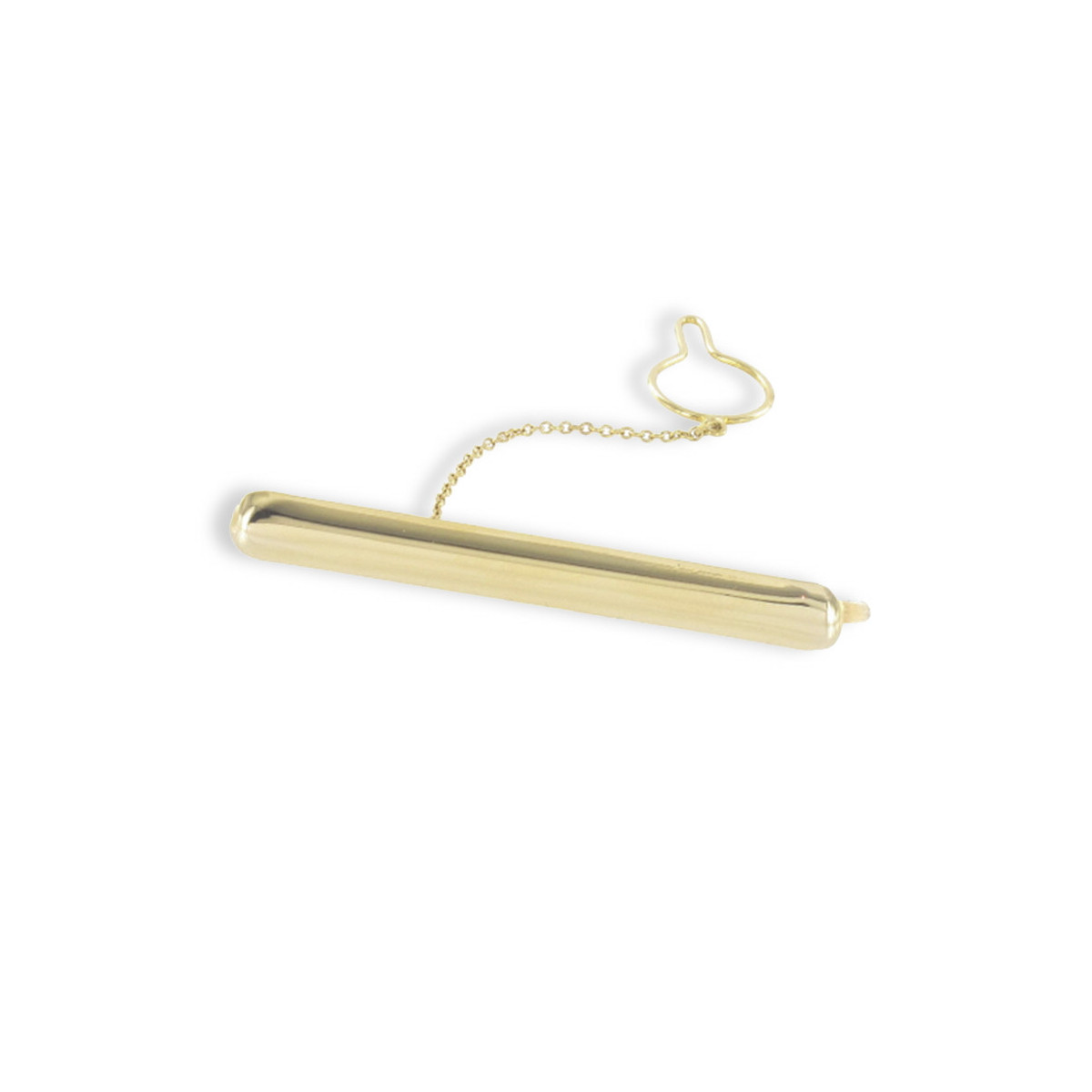 GLOSSY GOLD TIE BAR