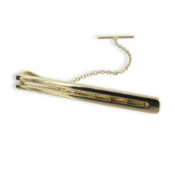 GOLD SILHOUETTE TIE PIN