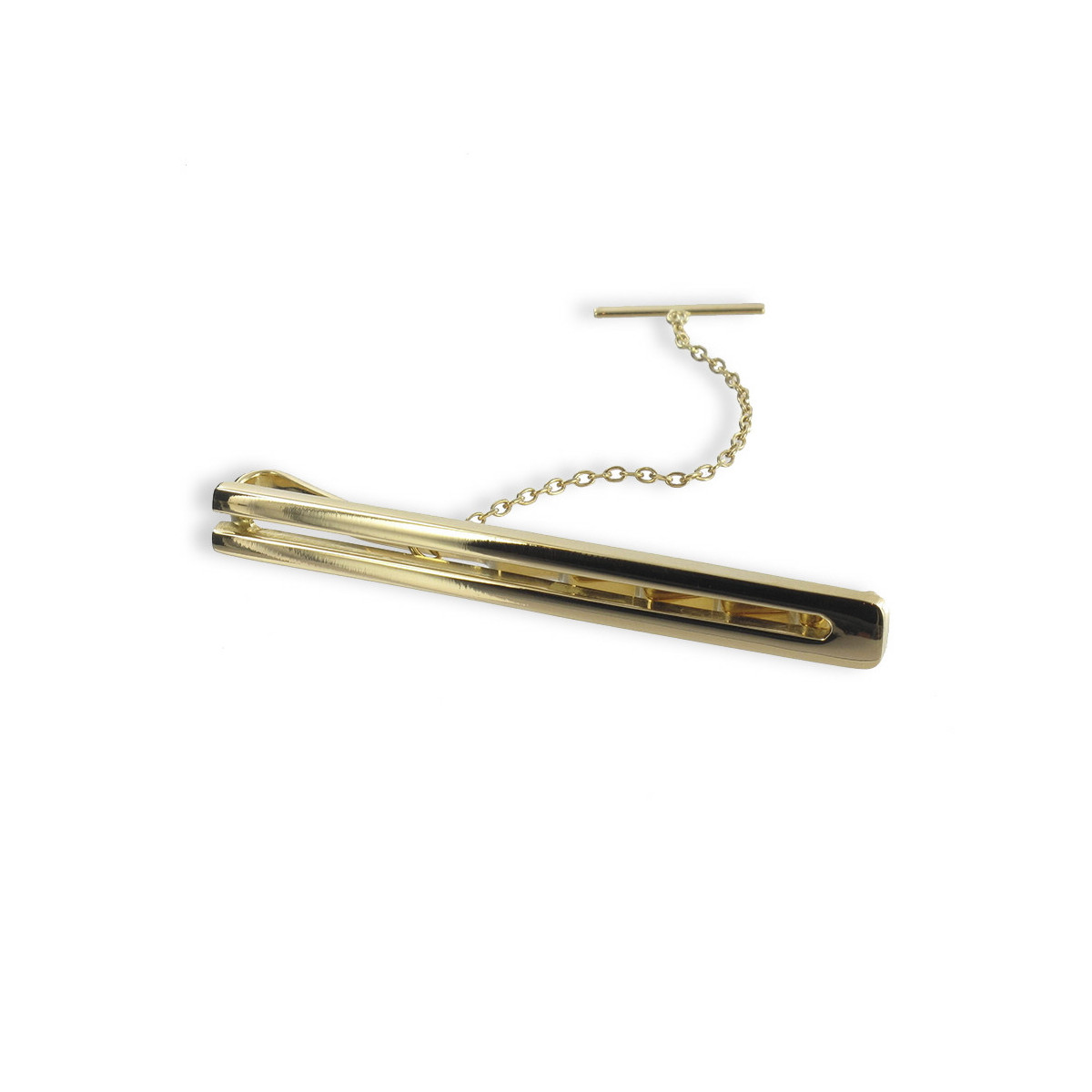 GOLD SILHOUETTE TIE PIN