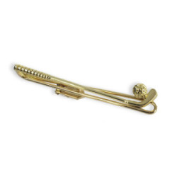 GOLD GOLF TIE BAR