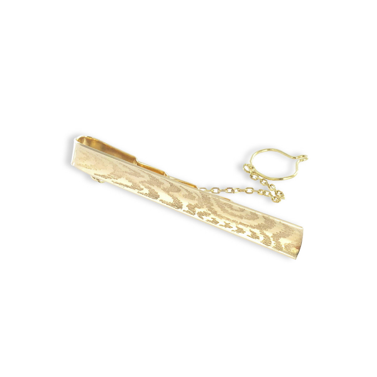 GOLD CONCAVE TIE PIN