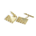 GOLD CUFFLINKS