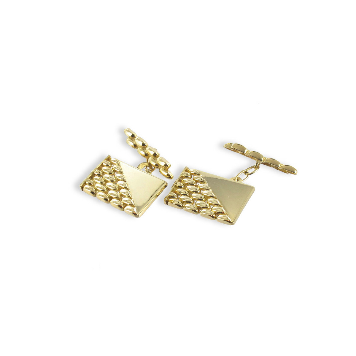 GOLD CUFFLINKS