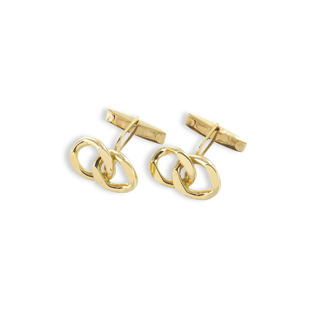 GOLD LINK CUFFLINKS