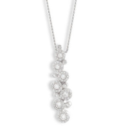 WHITE GOLD AND DIAMOND NECKLACE