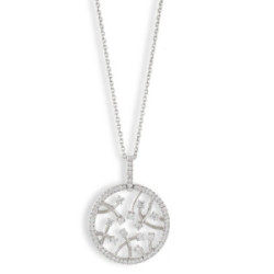 WHITE GOLD DIAMOND NECKLACE