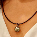 GOLD AND PEARL PENDANT