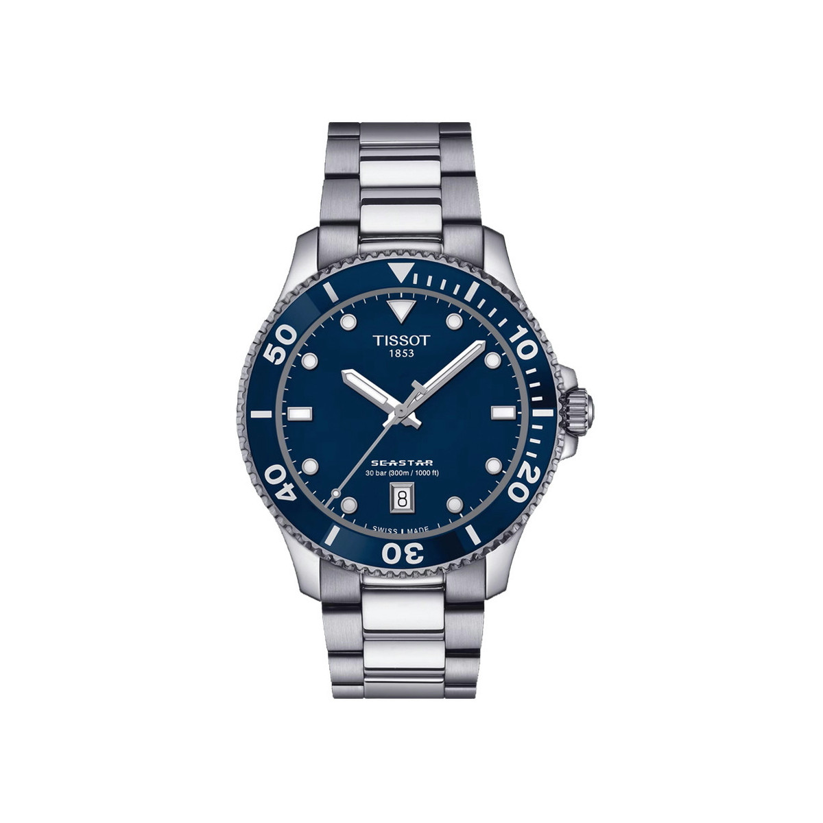 TISSOT SEASTAR 1000 BLAU 40 MILÍMETRES