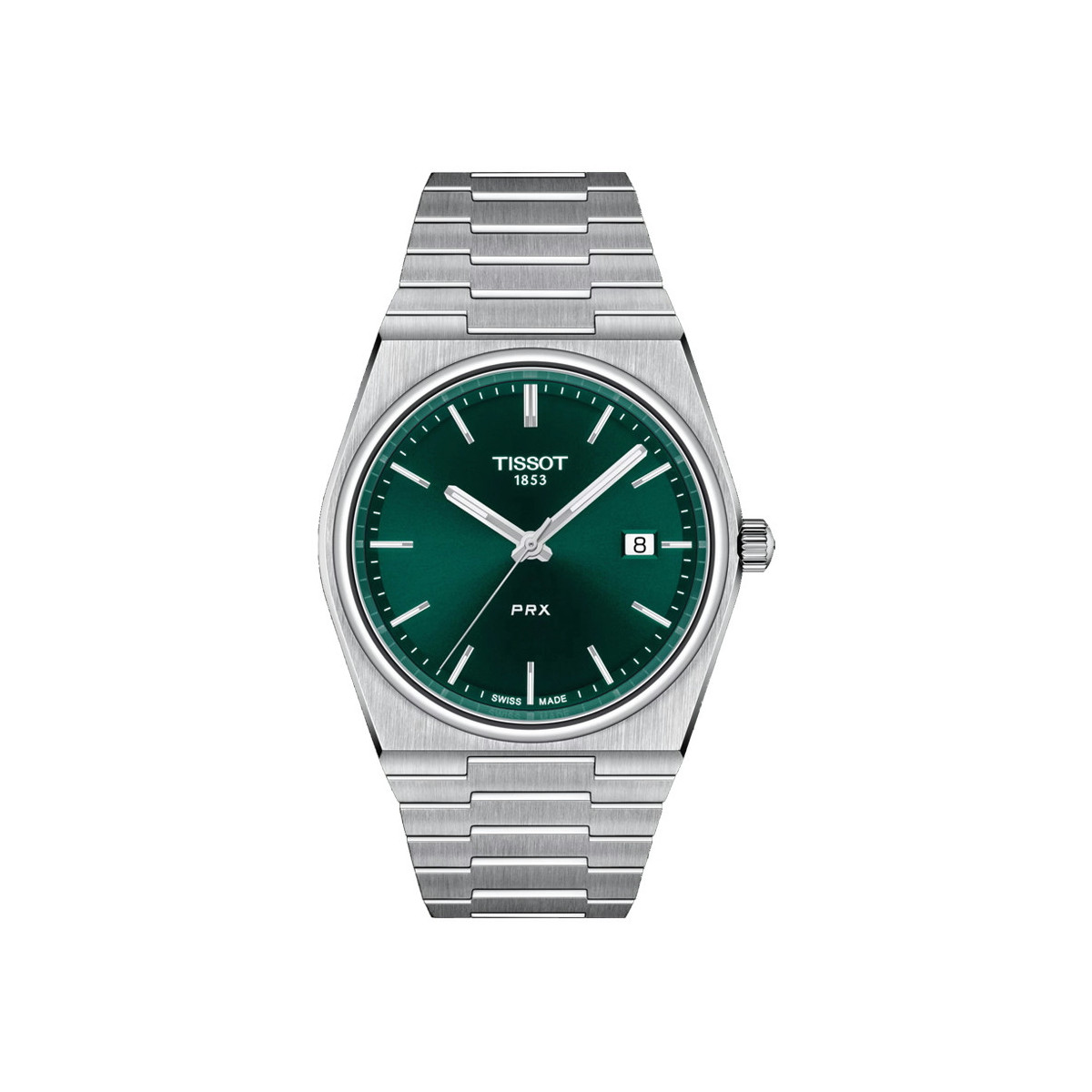 TISSOT PRX VERDE DE ACERO