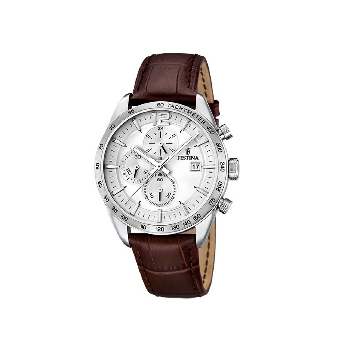 FESTINA CHRONOGRAPH WITH LEATHER STRAP