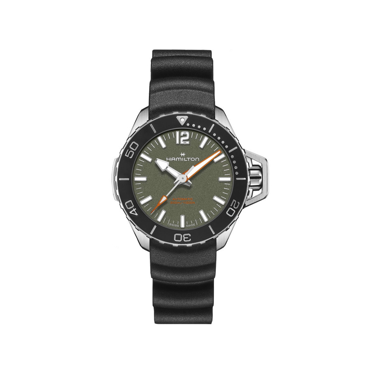 KHAKI NAVY FROGMAN GREEN DIAL 41 MM