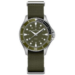 HAMILTON KHAKI NAVY SCUBA VERDE 37 MM