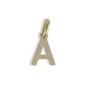 18K GOLD PENDANT INITIAL A