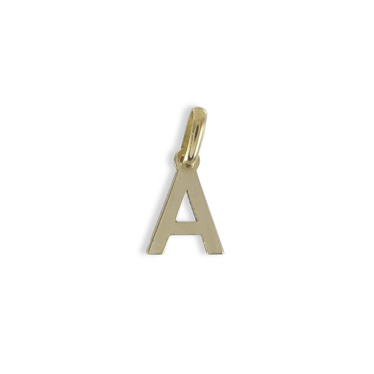 18K GOLD PENDANT INITIAL A