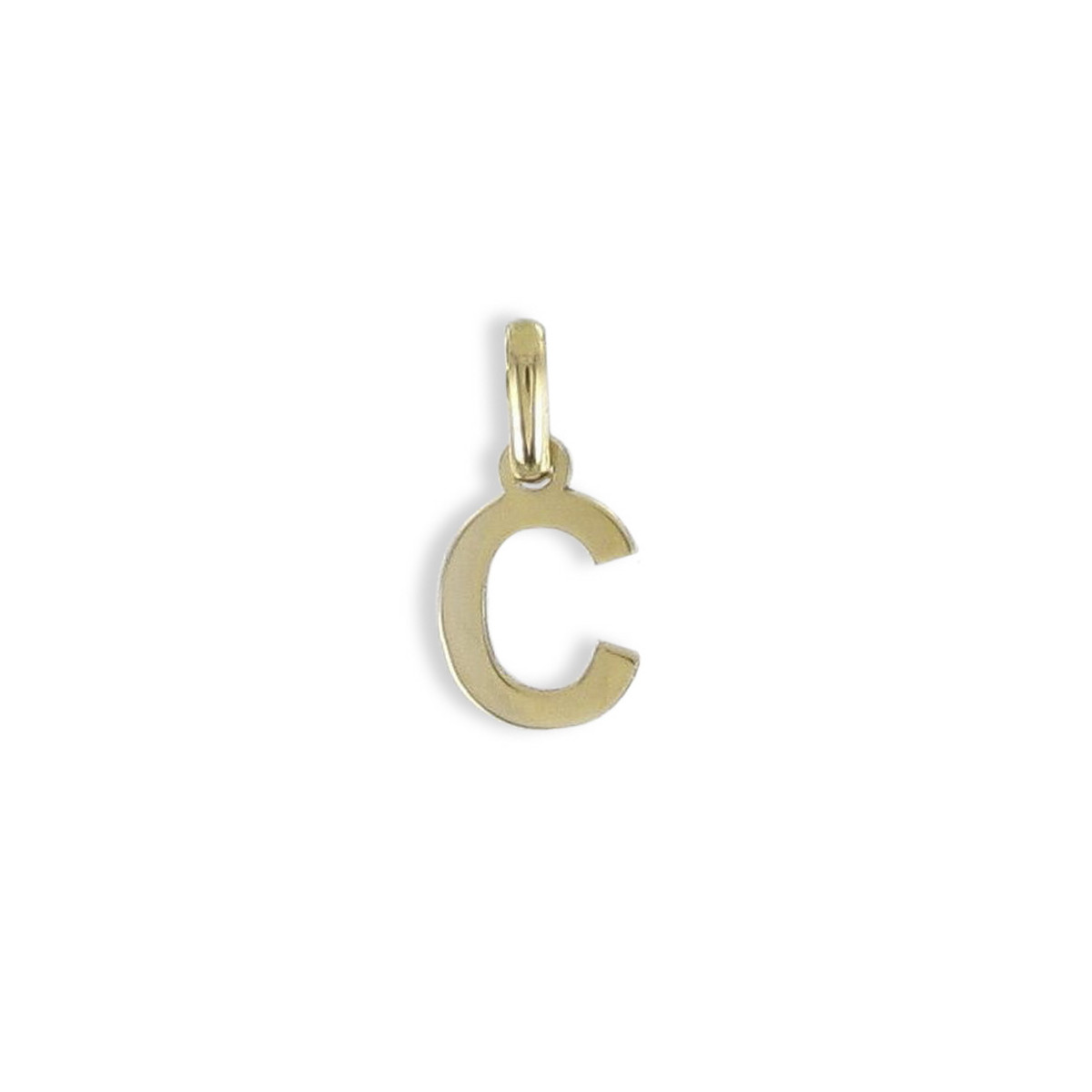 GOLD INITIAL C PENDANT