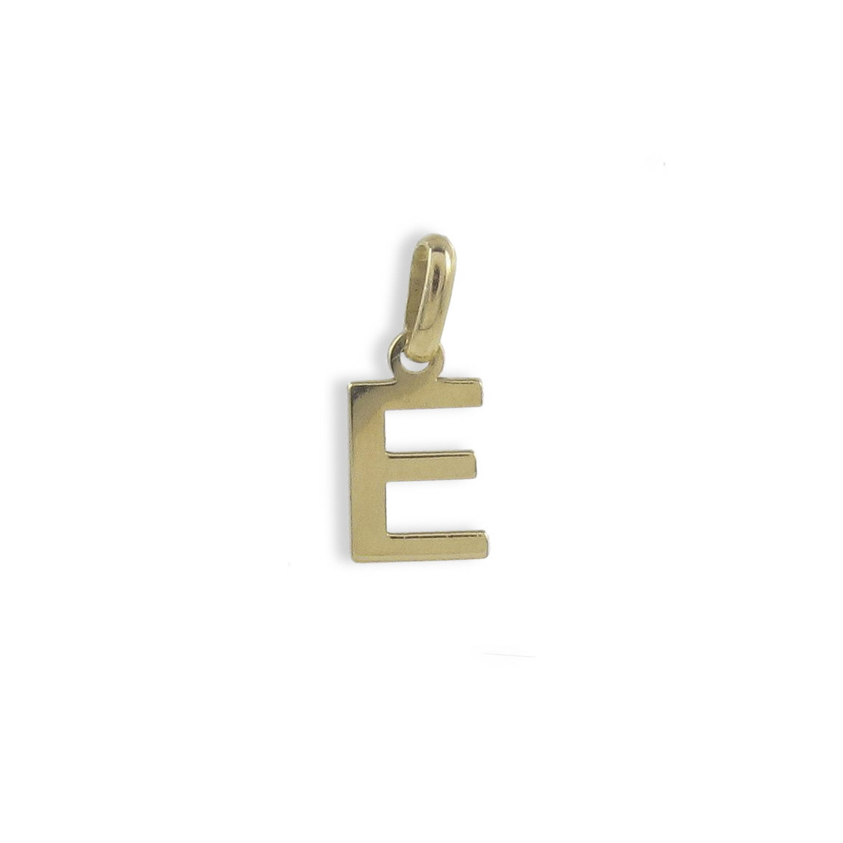 GOLD PENDANT E SMALL INITIAL