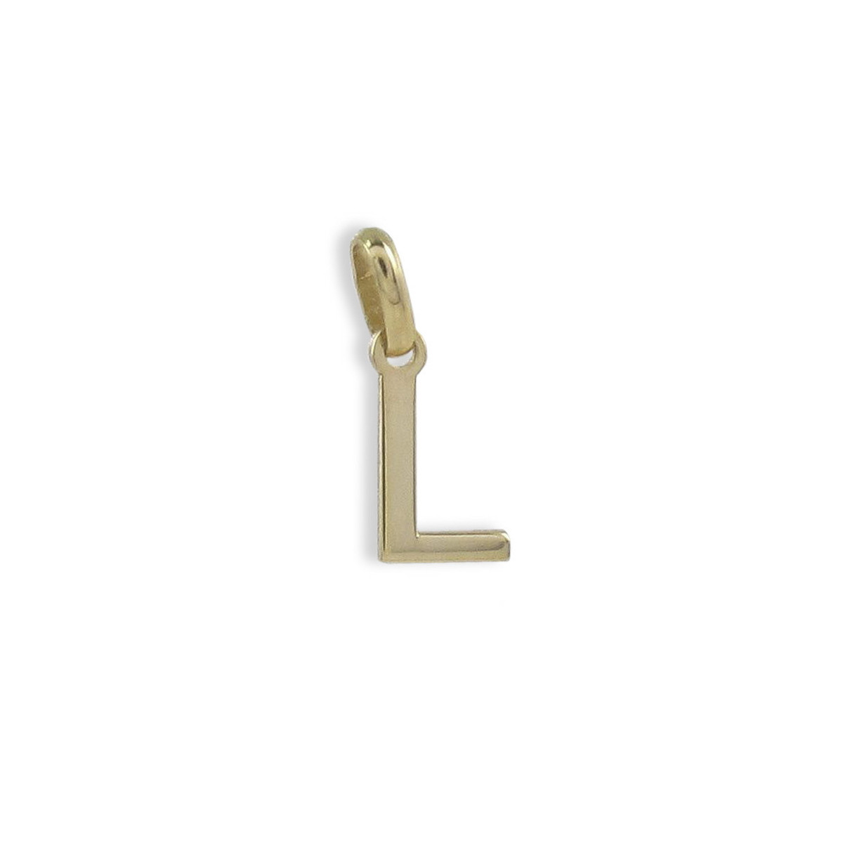 GOLD PENDANT INITIAL L