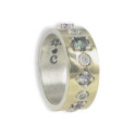 ANILLO CON 4 PIEDRAS DE COLORES