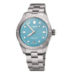 ORIS DIVERS SIXTY FIVE COTTON CANDY BLAU