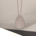 WHITE GOLD DIAMOND NECKLACE