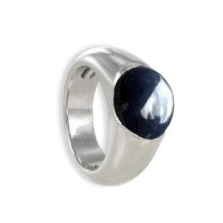 ANILLO ORO CON ZAFIRO ESTRELLA