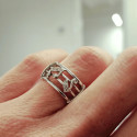 ANELL OR DIAMANTS