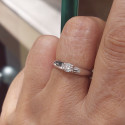 TOP WESSELTON DIAMOND RING