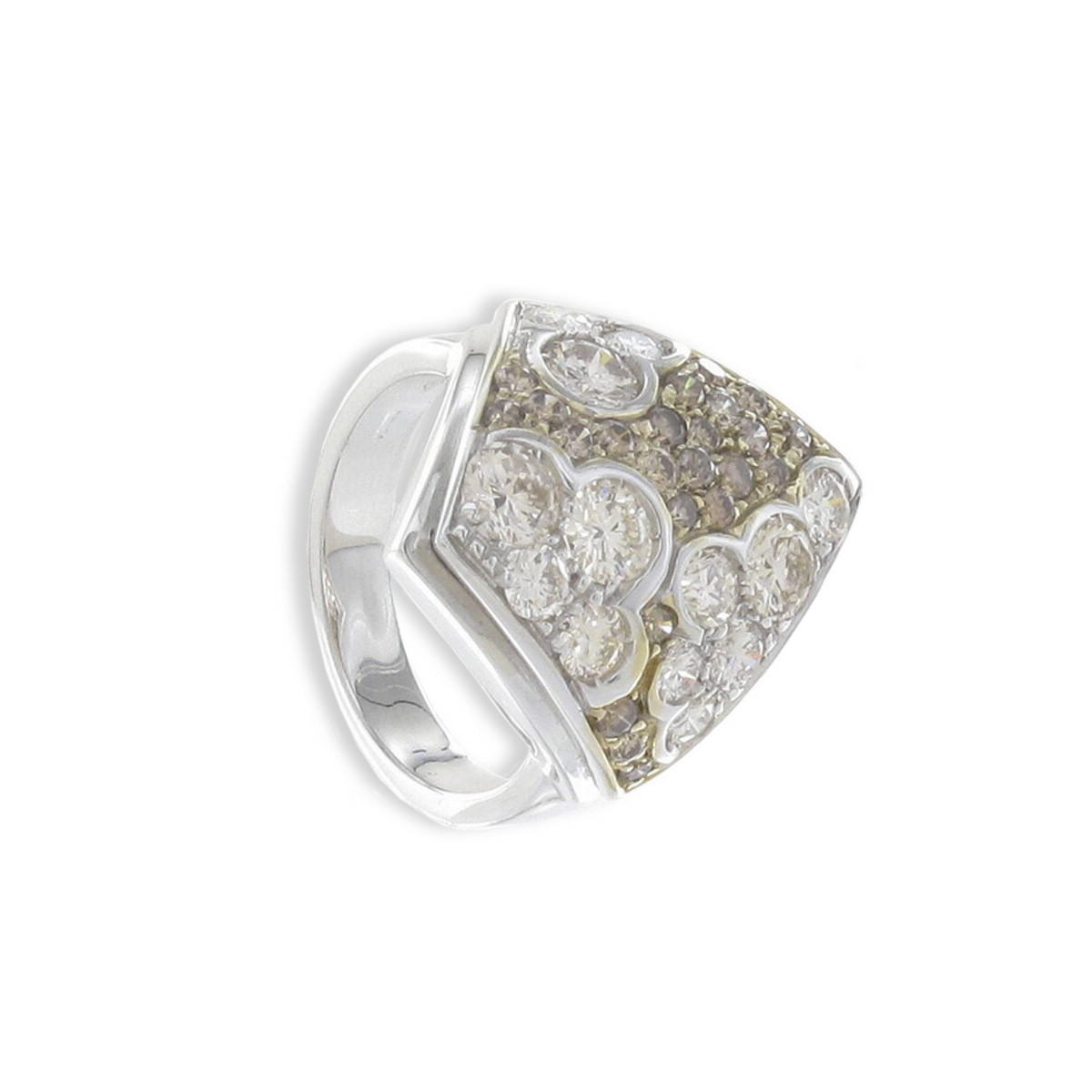 ANILLO CON DIAMANTES BROWN