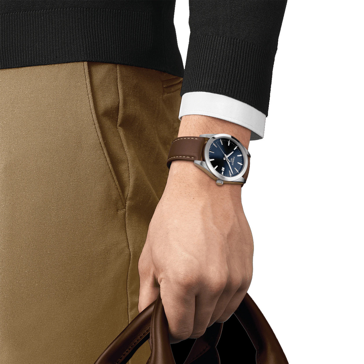 Tissot men's wrist discount watches