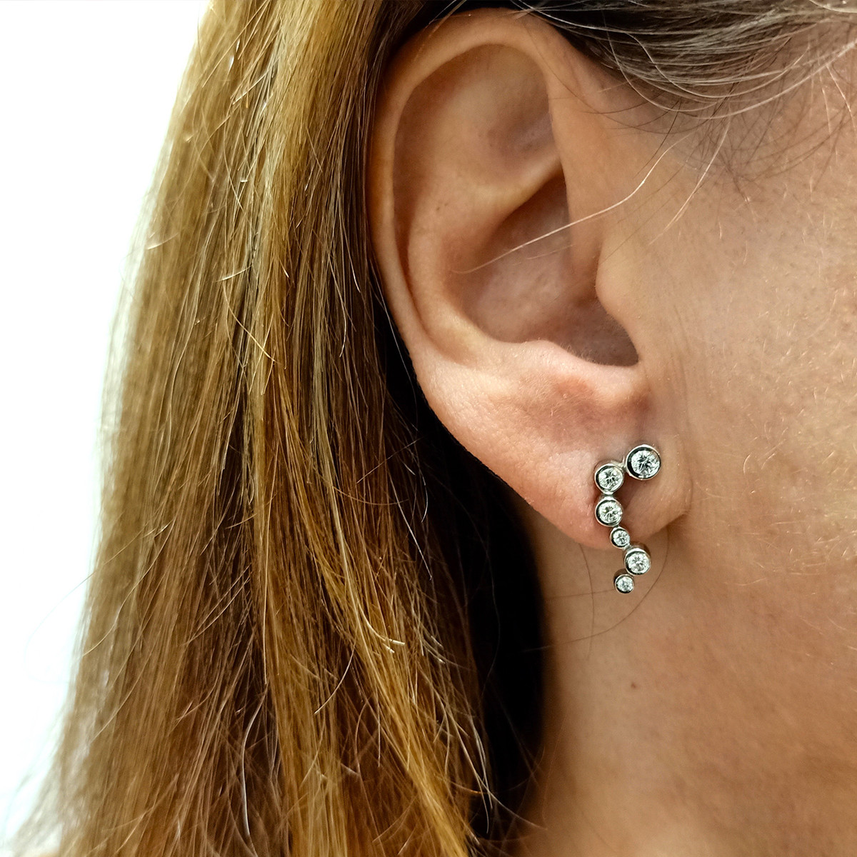 PENDIENTES ORO DIAMANTES