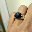 ANILLO ORO CON ZAFIRO ESTRELLA