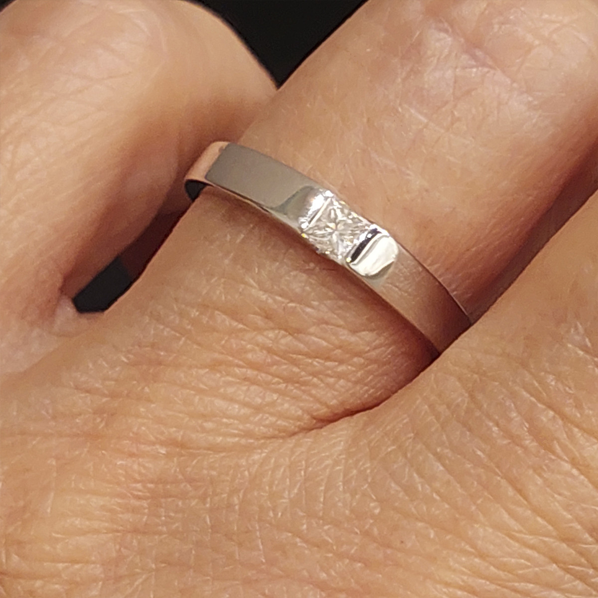Anillo diamante princesa online